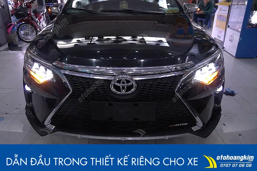 Đèn pha Toyota Camry 2015-2018 mẫu Bugatti - Ảnh 10
