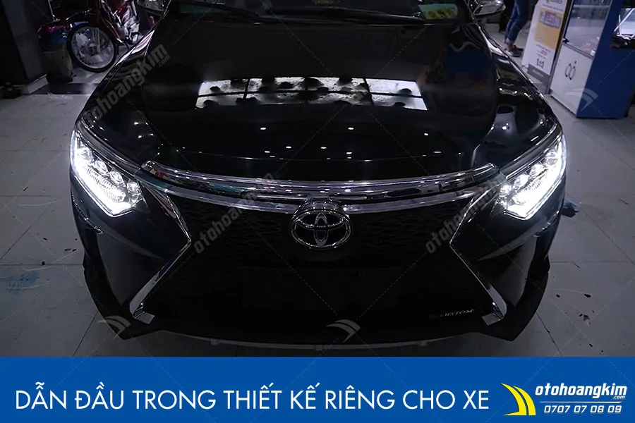 Đèn pha Toyota Camry 2015-2018 mẫu Bugatti - Ảnh 7
