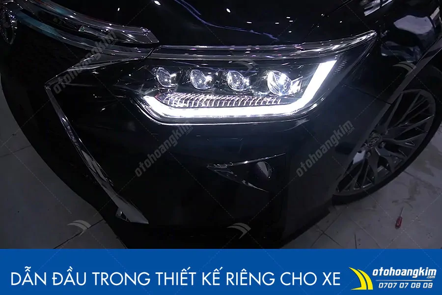 Đèn pha Toyota Camry 2015-2018 mẫu Bugatti - Ảnh 6