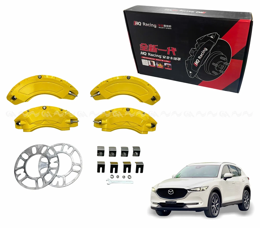 Ốp má phanh HQ Racing CX5 2018 vàng (Cx8) - Ảnh 1