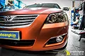 Dán đổi màu nâu mờ Toyota Camry - ảnh 3