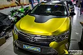 Dán đổi màu vàng mờ Toyota Camry - ảnh 6