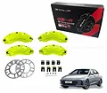 Ốp má phanh HQ Racing Accent 2024 xanh chuối - ảnh 1