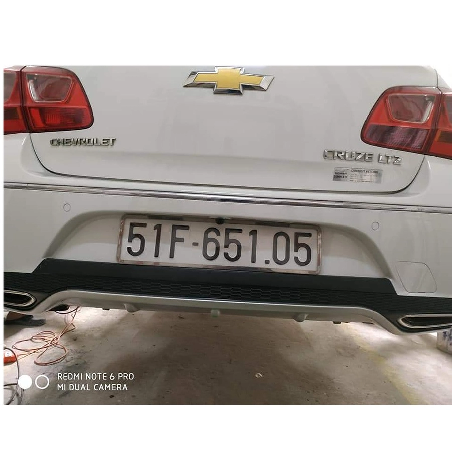 Lip Chia Pô Chevrolet Cruze Mẫu Merc - Ảnh 1