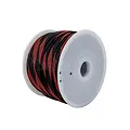 Vỏ bọc dây điện da rắn đen đỏ 12mm - ảnh 1