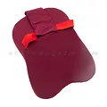 Gối cổ GC08 cao su non lớn đỏ - ảnh 2
