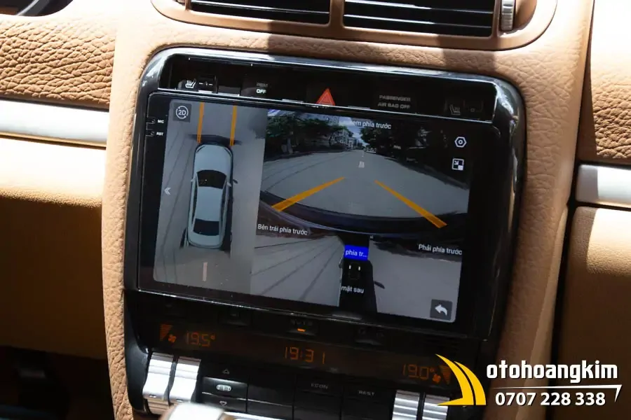 Màn hình android Omas M6 Porsche Cayenne - Ảnh 3