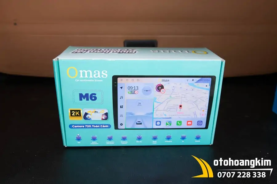 Màn hình android Omas M6 Porsche Cayenne - Ảnh 1
