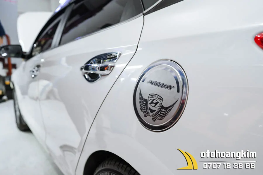 Nắp Xăng Hyunda Hyundai Accent Chất Liệu Inox Cao Cấp - Ảnh 3