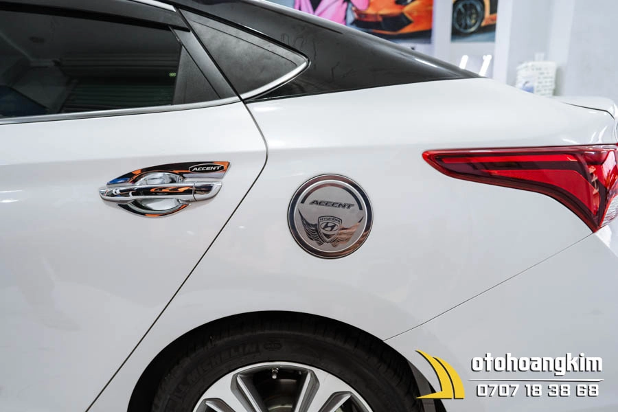 Nắp Xăng Hyunda Hyundai Accent Chất Liệu Inox Cao Cấp - Ảnh 1