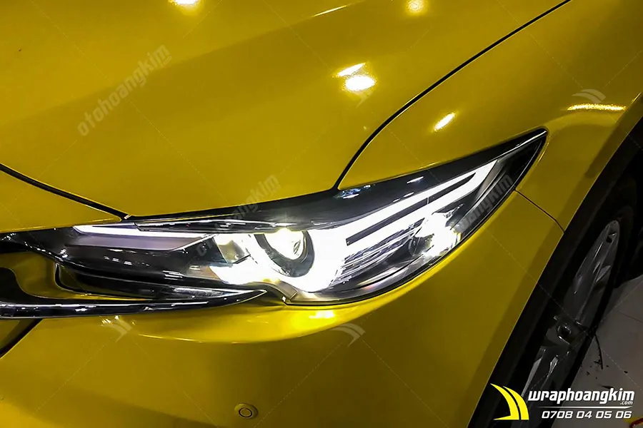 Dán đổi màu Candy vàng Mazda Cx5 - Ảnh 6