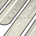 Bệ Bước phần sơn Honda Civic [2017-2020] inox góc tròn - ảnh 3