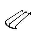 Ốp loa sắt vuông 12 inch 3 sọc - ảnh 1