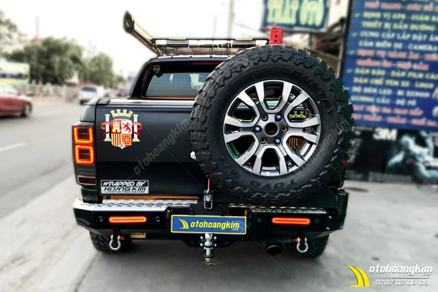 Baga Mui Option Kèm 2 Thanh Dọc Cho Ford Ranger - Ảnh 3