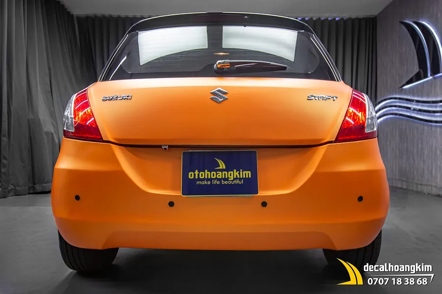 Decal Teckwrap Solar Orange SMT10  - Ảnh 4