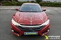 Tem Xe Honda Civic Spiderman - HCV003 - ảnh 1