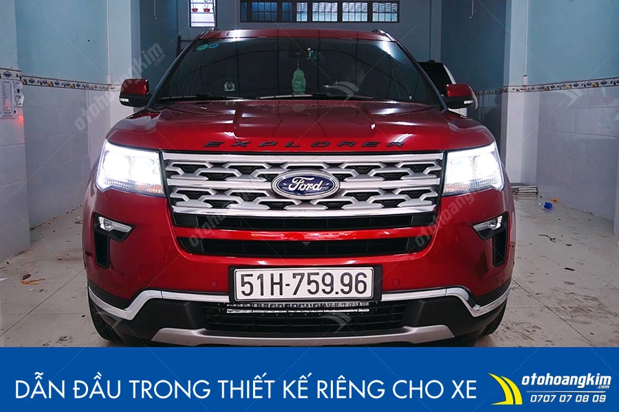 Đèn Bi Laser X-Light V20L Ford Explorer - Ảnh 1