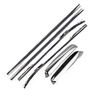 Viền Chỉ Kính Ford Ranger 2022+ 6 Chi Tiết