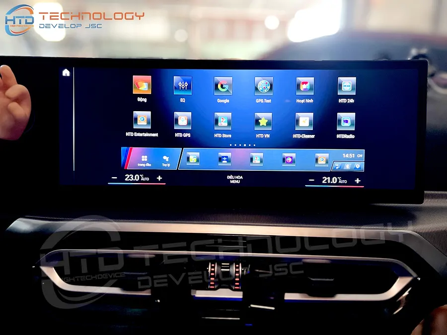 Android box HTD D10-BM02 cho BMW 320i - Ảnh 10