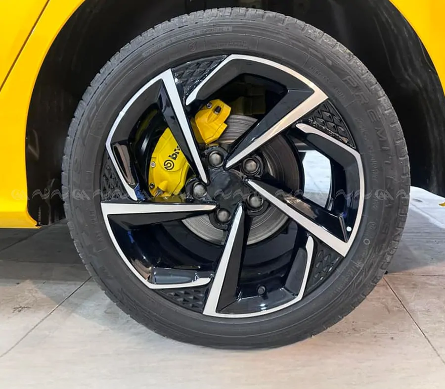 Ốp má phanh HQ Racing Camry 2023 vàng - Ảnh 5