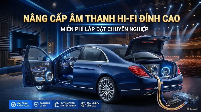 Nâng Cấp Hệ Thống Âm Thanh Ô Tô