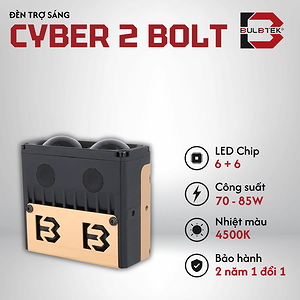 Đèn trợ sáng Cyber 2 Bolt Bulbtek 