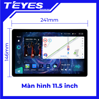 Màn hình android Teyes CC3 2K Max 360 11.5inch 4/32 - Ảnh 2