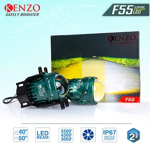 Bi gầm led Kenzo F55 3.0 inch 3 nhiệt màu 