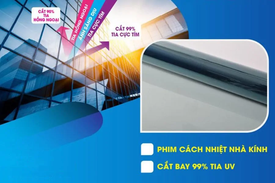 Dán Phim Cách Nhiệt Nhà Kính - Ảnh 4
