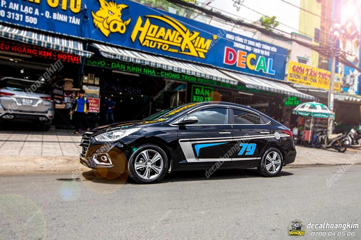 Tem Xe Hyundai Accent - HAC027 - Ảnh 1