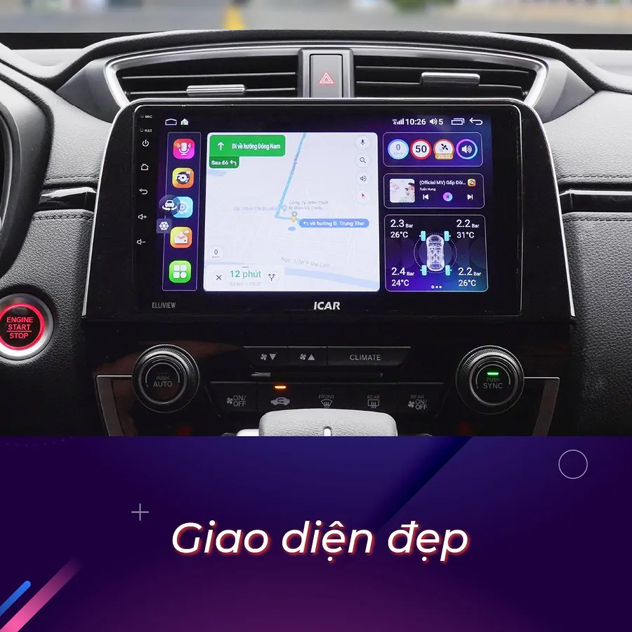 Màn hình android Icar Elliview S5 Basic+ 360  - Ảnh 5