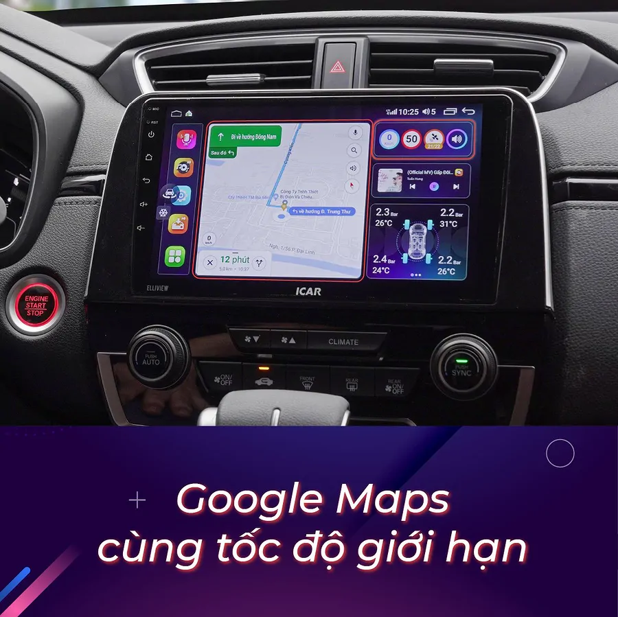 Màn hình android Icar Elliview S5 Basic+ 360  - Ảnh 3