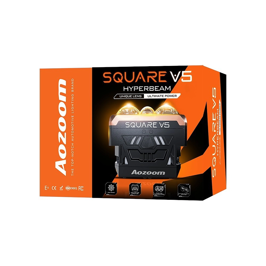 Bi Led Aozoom Projector Square V5 - Ảnh 1