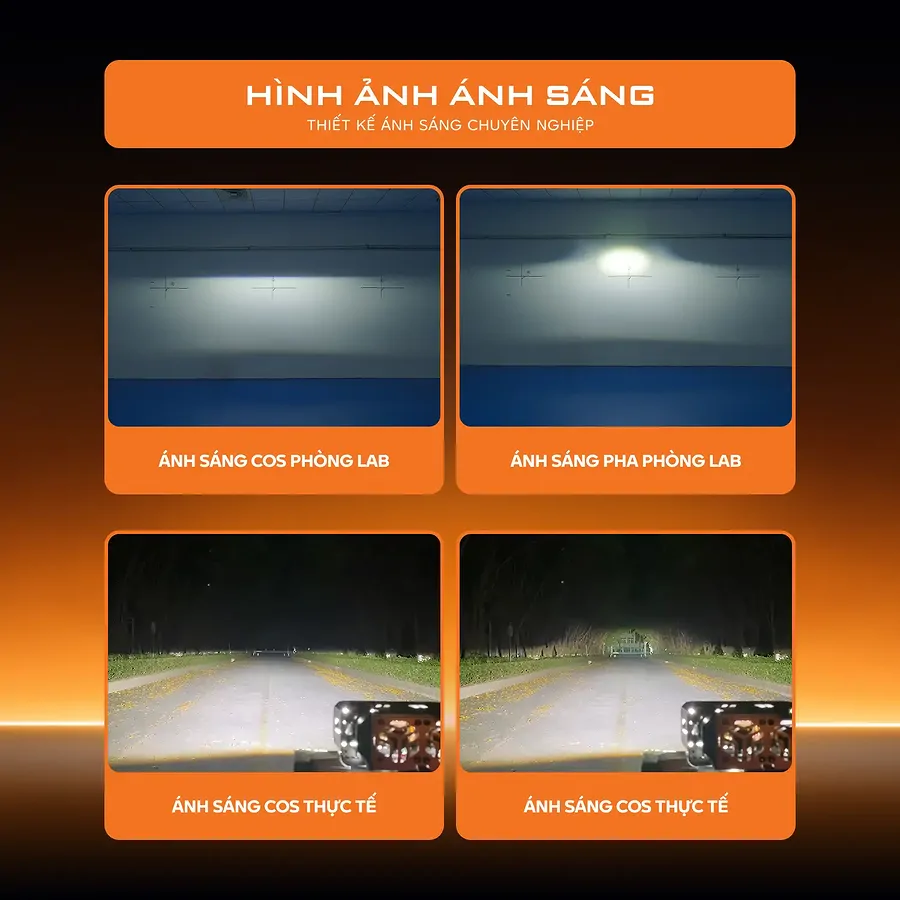 Bi Led Aozoom Projector Square V5 - Ảnh 5