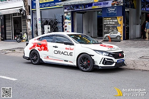 Tem Thiết Kế Xe Honda Civic - Red Bull Oracle Racing