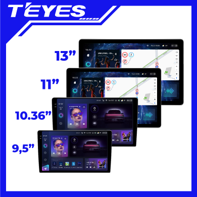 Màn hình android Teyes CC3 2K Max 360 13inch 4/32 - Ảnh 2