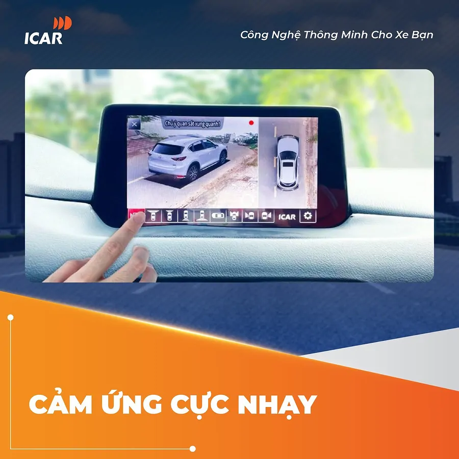 Camera 360 Icar Elliview M12 Lite cho CX5/CX8 - Ảnh 3