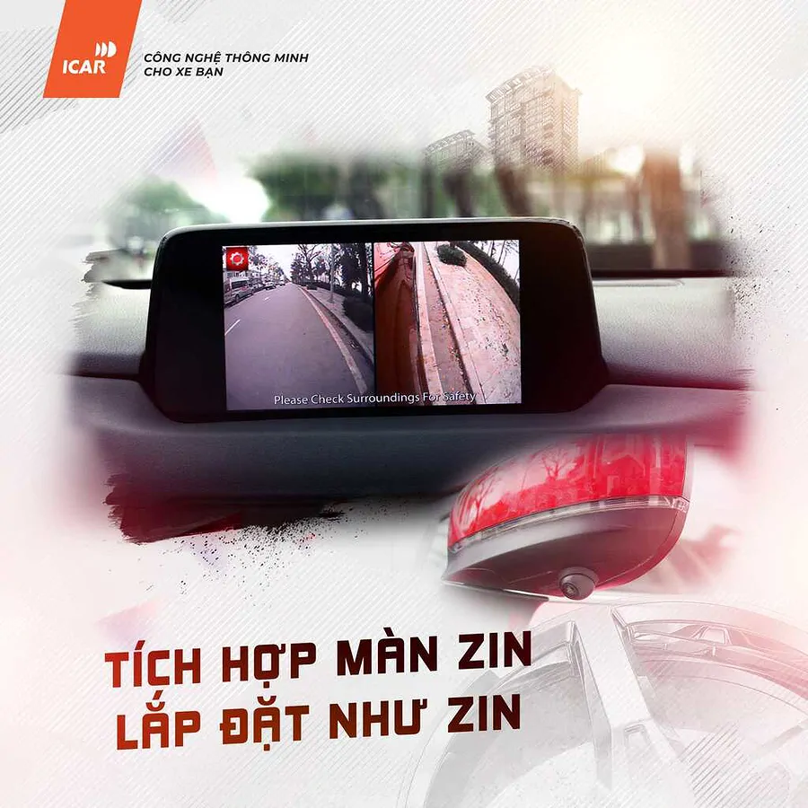 Camera 3 mắt Icar Elliview Y5 Premium 150 độ - Ảnh 3