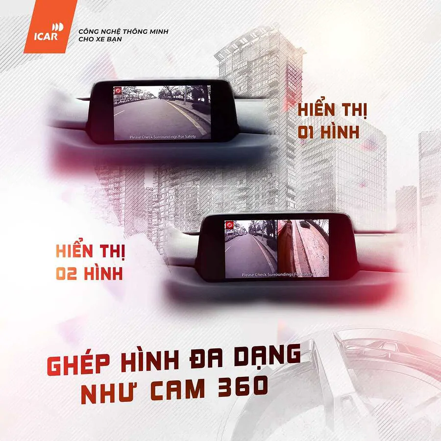 Camera 3 mắt Icar Elliview Y5 Premium 150 độ - Ảnh 5