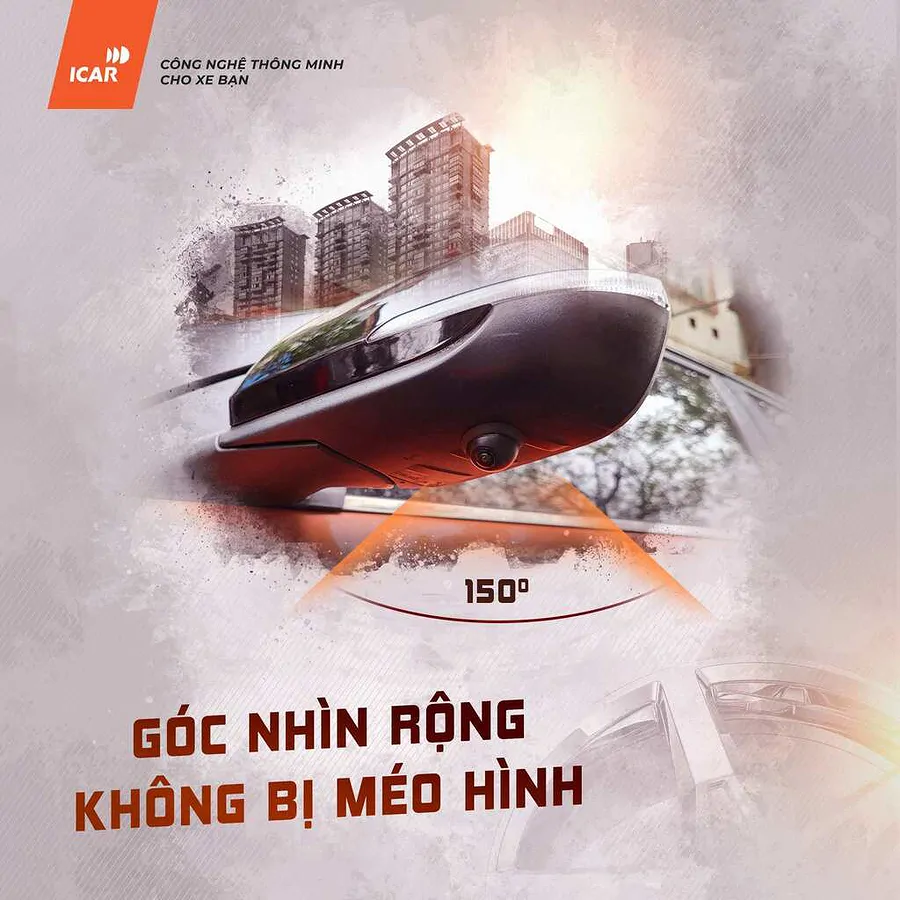 Camera 3 mắt Icar Elliview Y5 Basic 150 độ - Ảnh 4