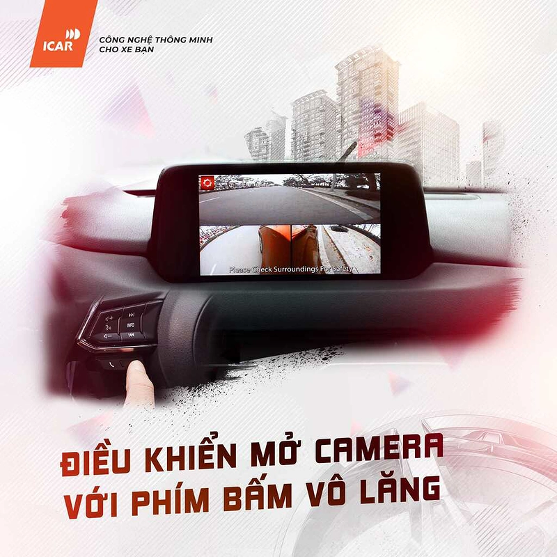 Camera 3 mắt Icar Elliview Y5 Premium 150 độ