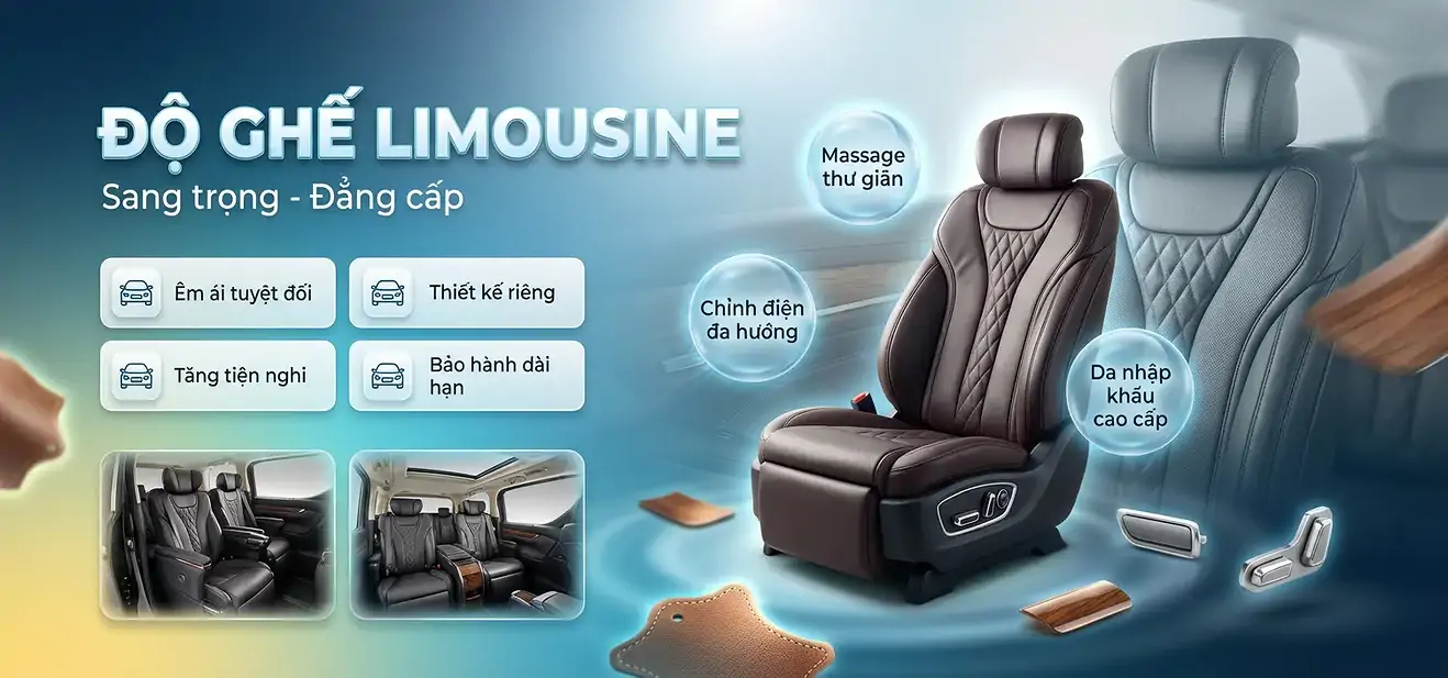 Độ Ghế Limousine