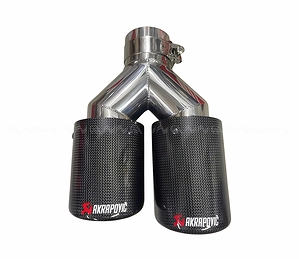  Pô Akrapovic đôi đầu bằng cho ô tô