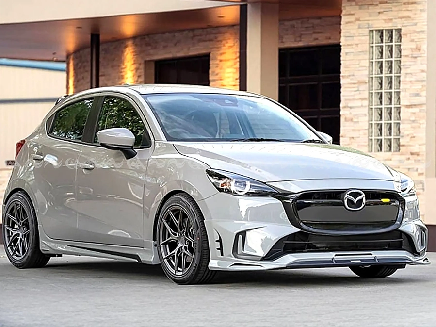  Body Kit Mazda 2 Hatchback 2024 mẫu Drive 68  - Ảnh 1