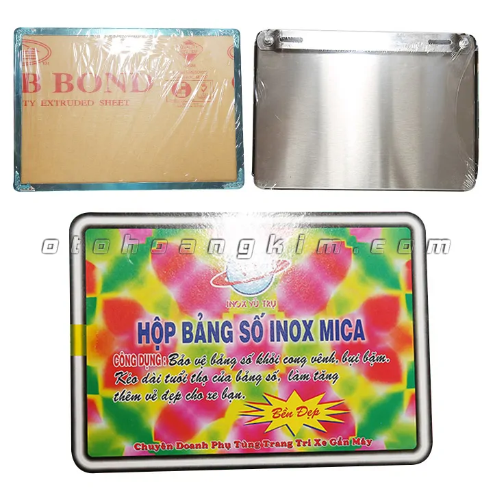 Khung biển số ô tô trước - Ảnh 3