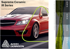 Phim cách nhiệt AVERY Supreme Ceramic SCiR 70 kính lái (1,524x30,48)