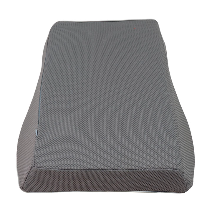 Gối lưng GL01 cao su non lớn xám - Ảnh 1