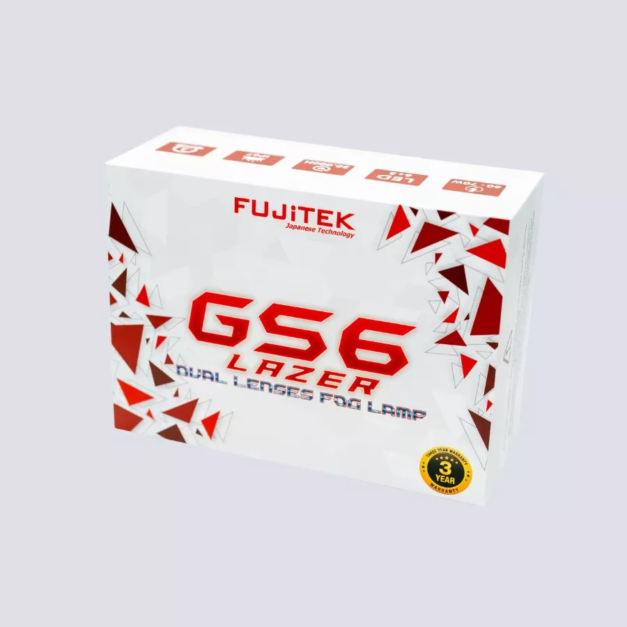 Bi gầm led Fujitek GS6 Lazer 3.0 inch 3 màu  - Ảnh 1