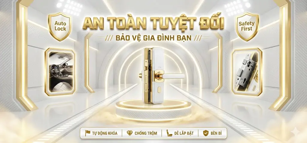 Chốt Cửa Tự Động