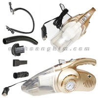 Máy bơm hơi hút bụi xe